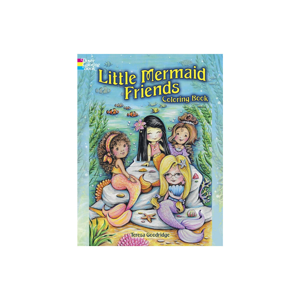 Dover publications inc. Little Mermaid Friends Coloring Book (häftad, eng)