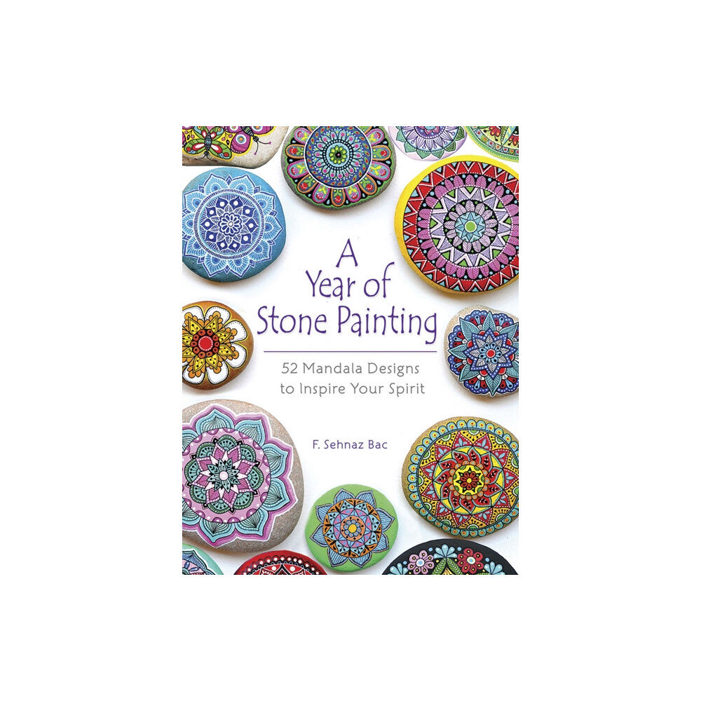 Dover publications inc. A Year of Stone Painting (häftad, eng)