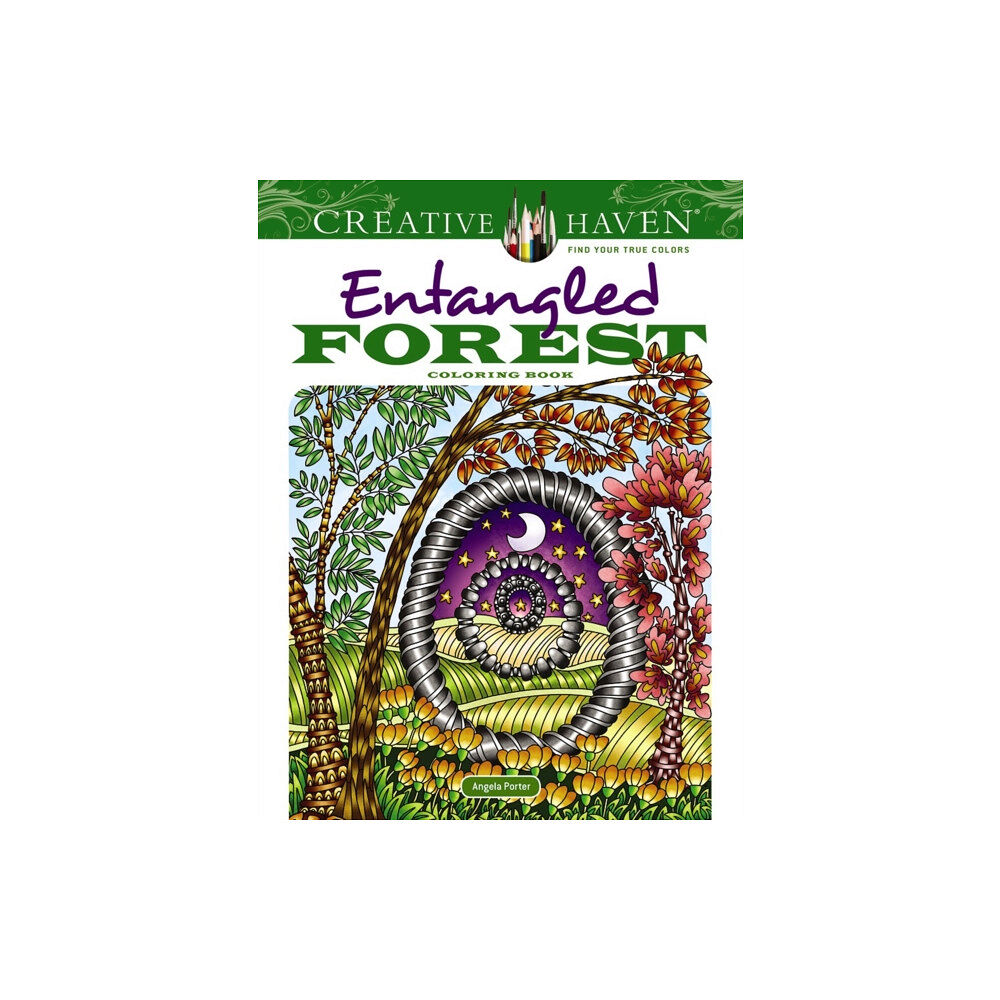 Dover publications inc. Creative Haven Entangled Forest Coloring Book (häftad, eng)