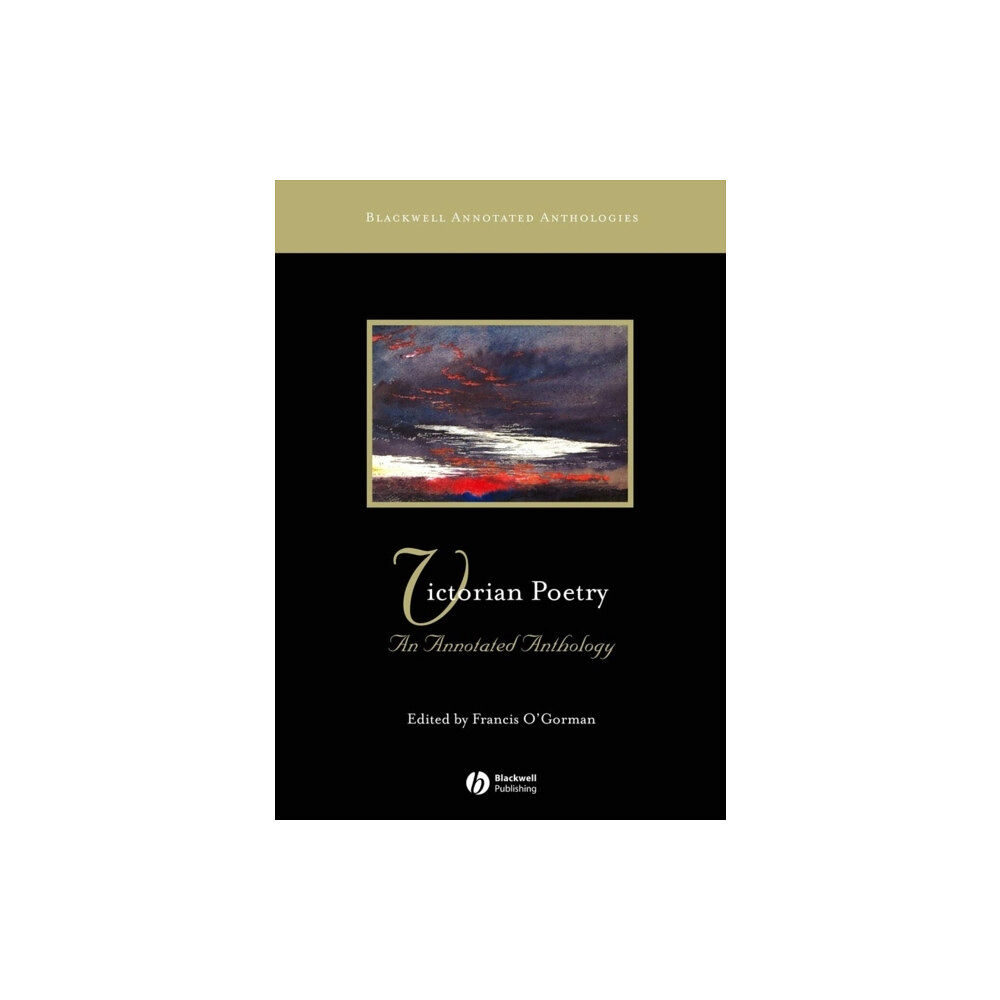 John Wiley And Sons Ltd Victorian Poetry (häftad, eng)