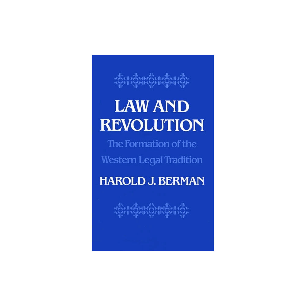 Harvard university press Law and Revolution (häftad, eng)