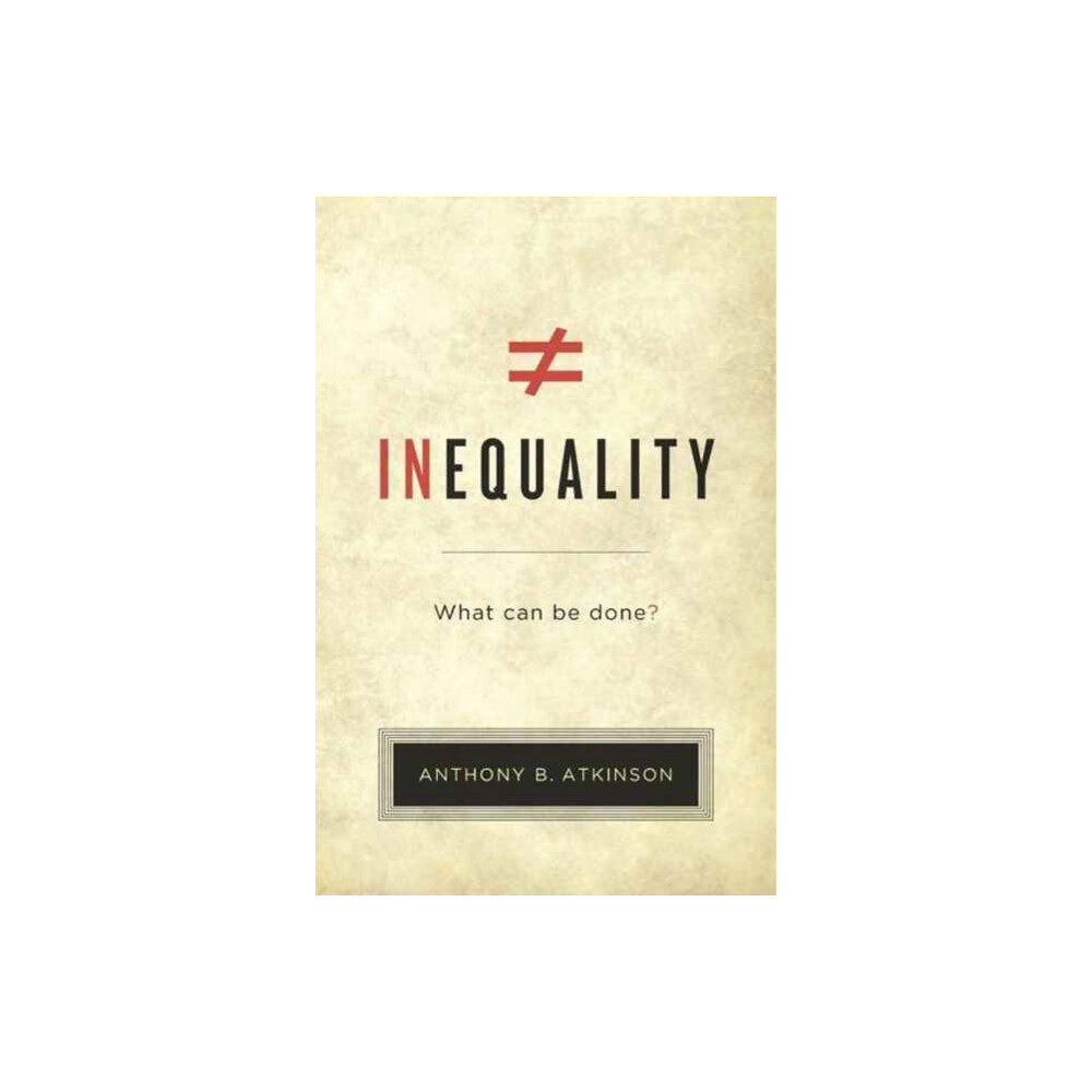 Harvard university press Inequality (häftad, eng)