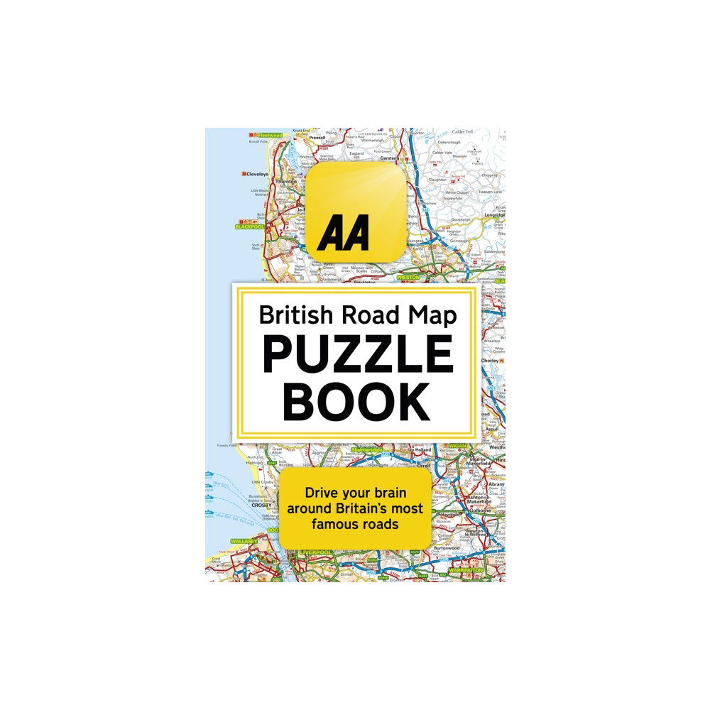Little, Brown Book Group The AA British Road Map Puzzle Book (häftad, eng)