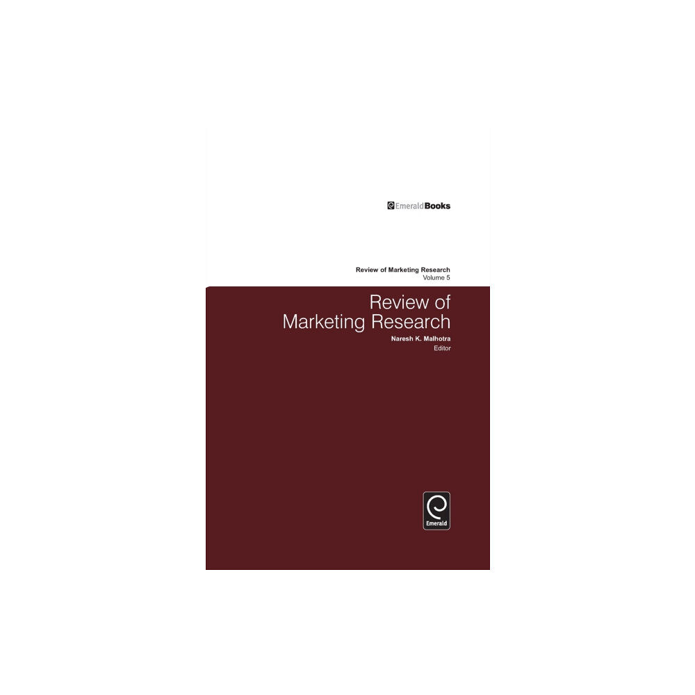 Emerald Publishing Inc Review of Marketing Research (inbunden, eng)
