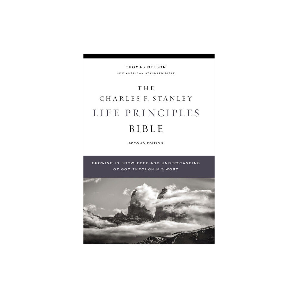 Thomas nelson publishers NASB, Charles F. Stanley Life Principles Bible, 2nd Edition, Hardcover, 1995 Text, Comfort Print (inbunden, eng)