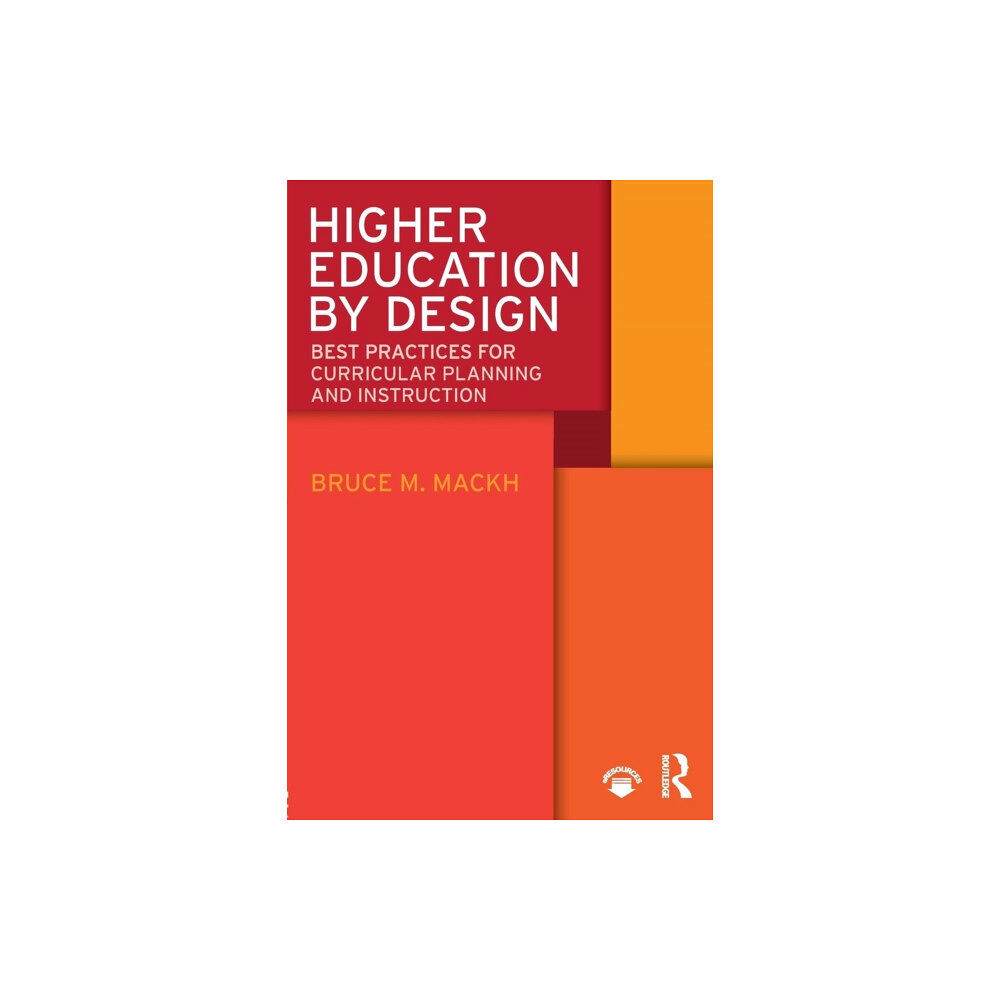 Taylor & francis inc Higher Education by Design (häftad, eng)