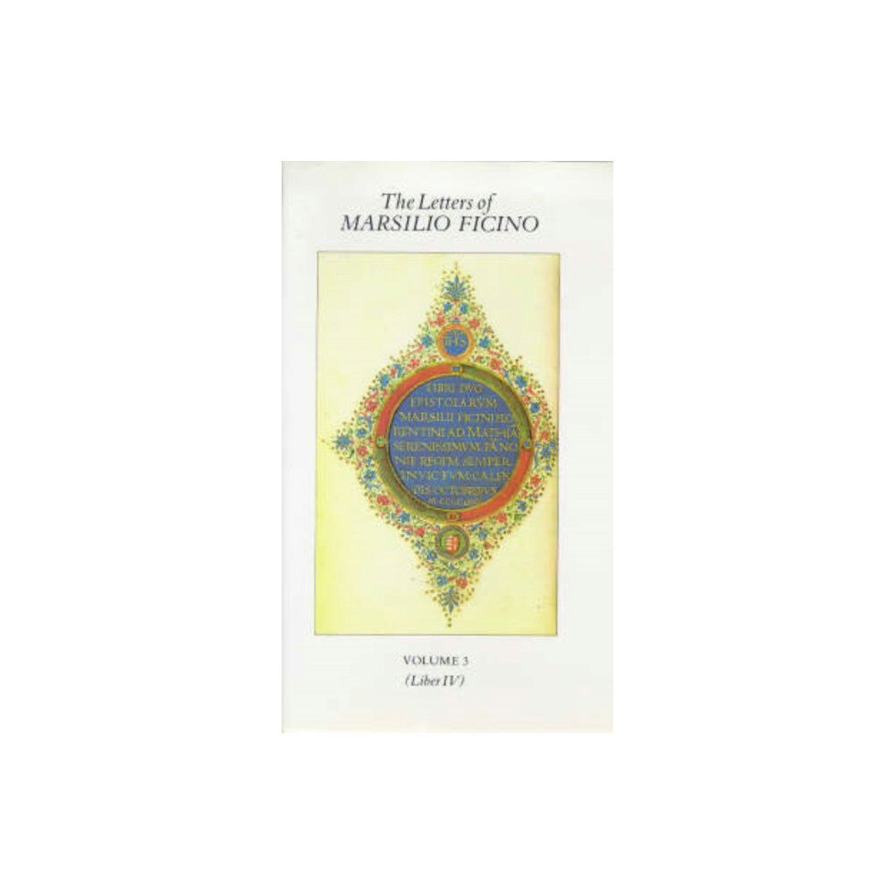 Shepheard-walwyn (publishers) ltd The Letters of Marsilio Ficino (inbunden, eng)