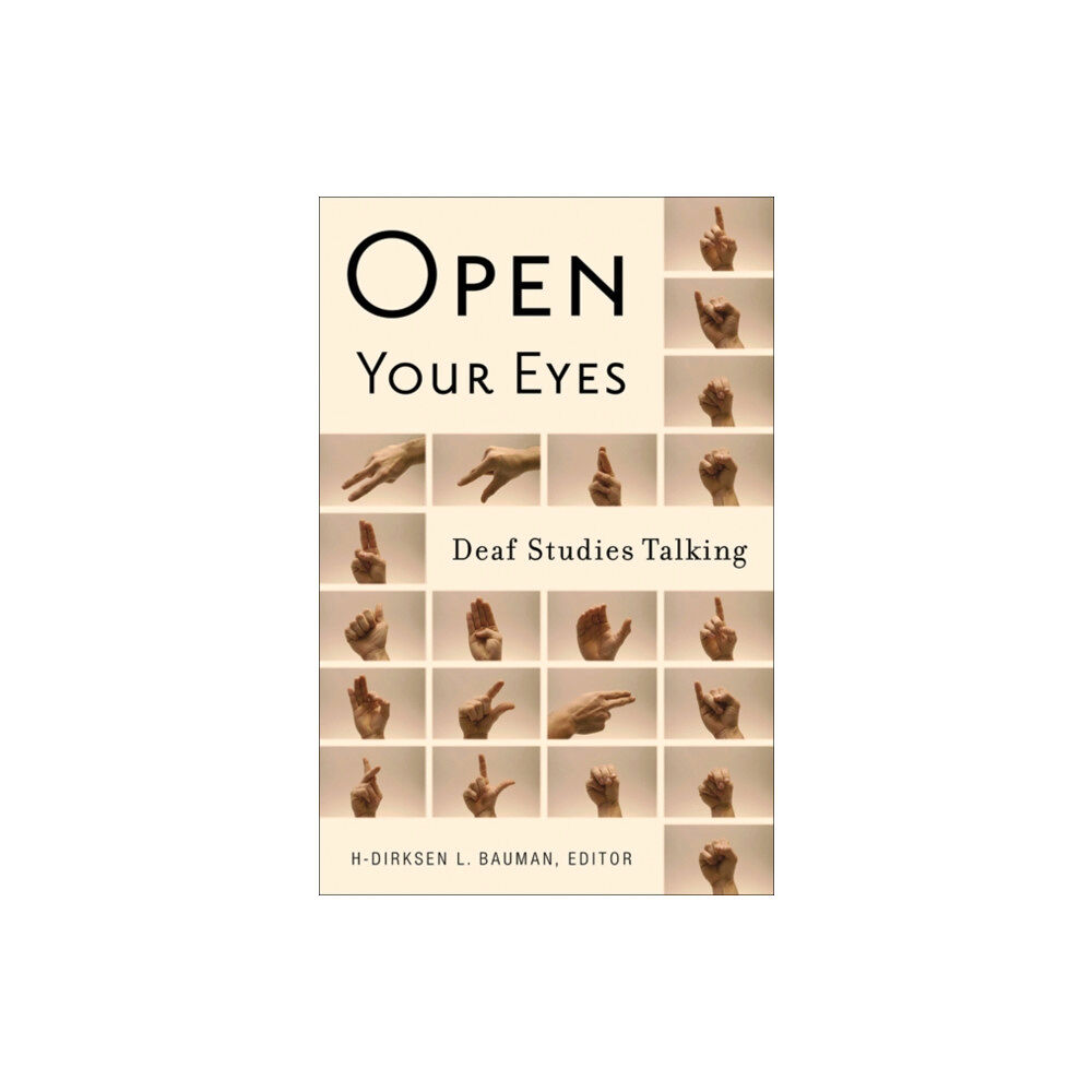 University of Minnesota Press Open Your Eyes (häftad, eng)