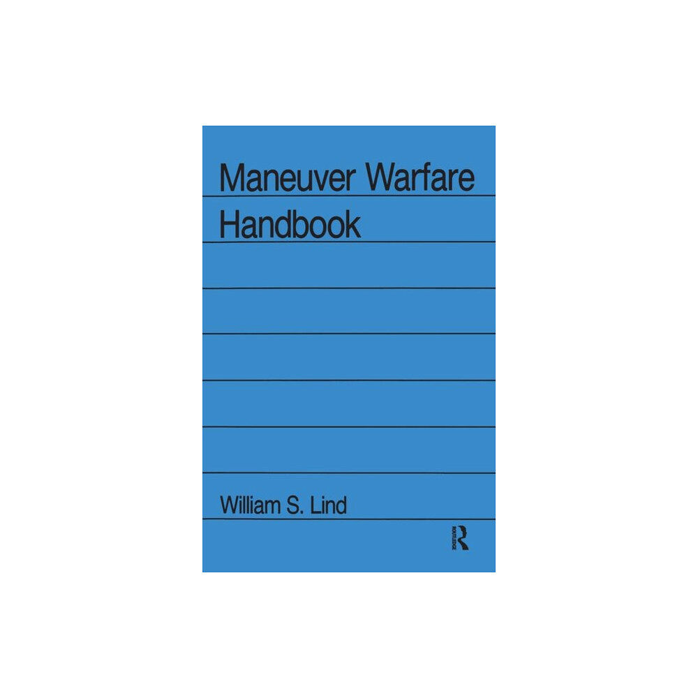 Taylor & francis inc Maneuver Warfare Handbook (häftad, eng)