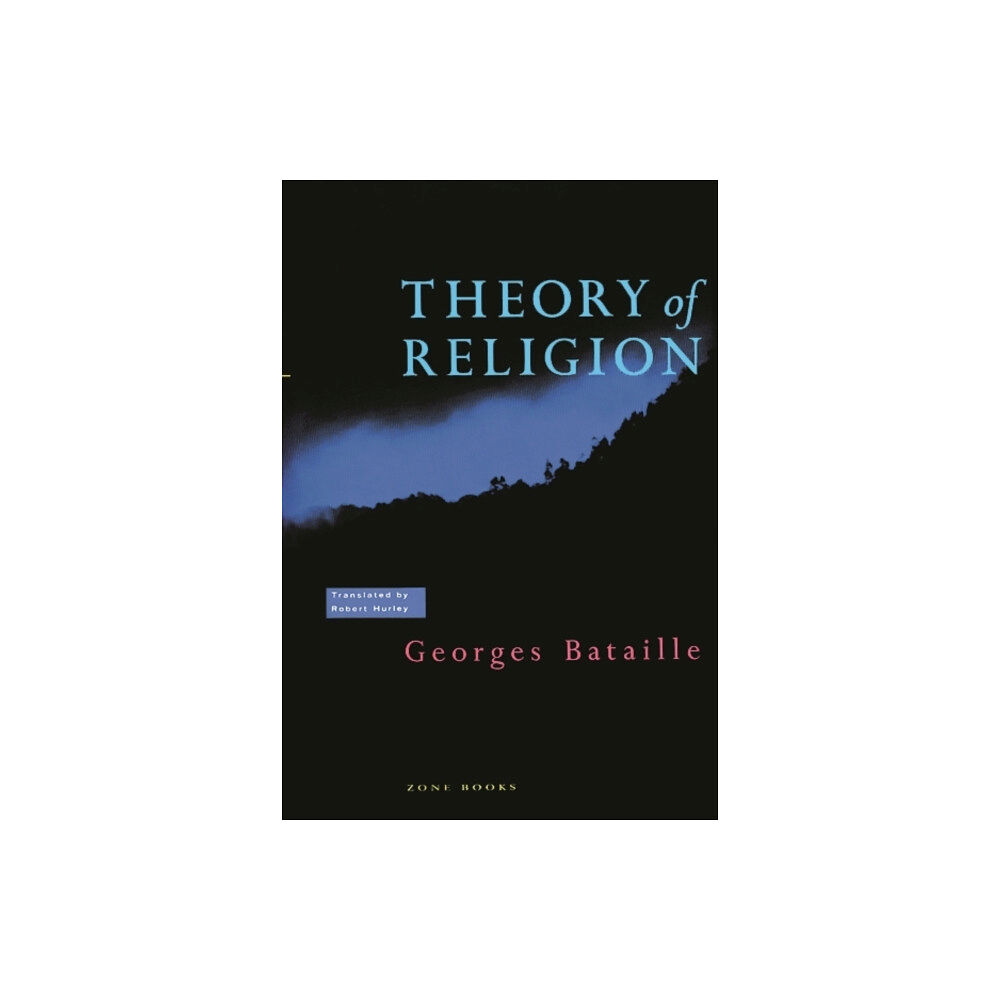 Zone Books Theory of Religion (häftad, eng)