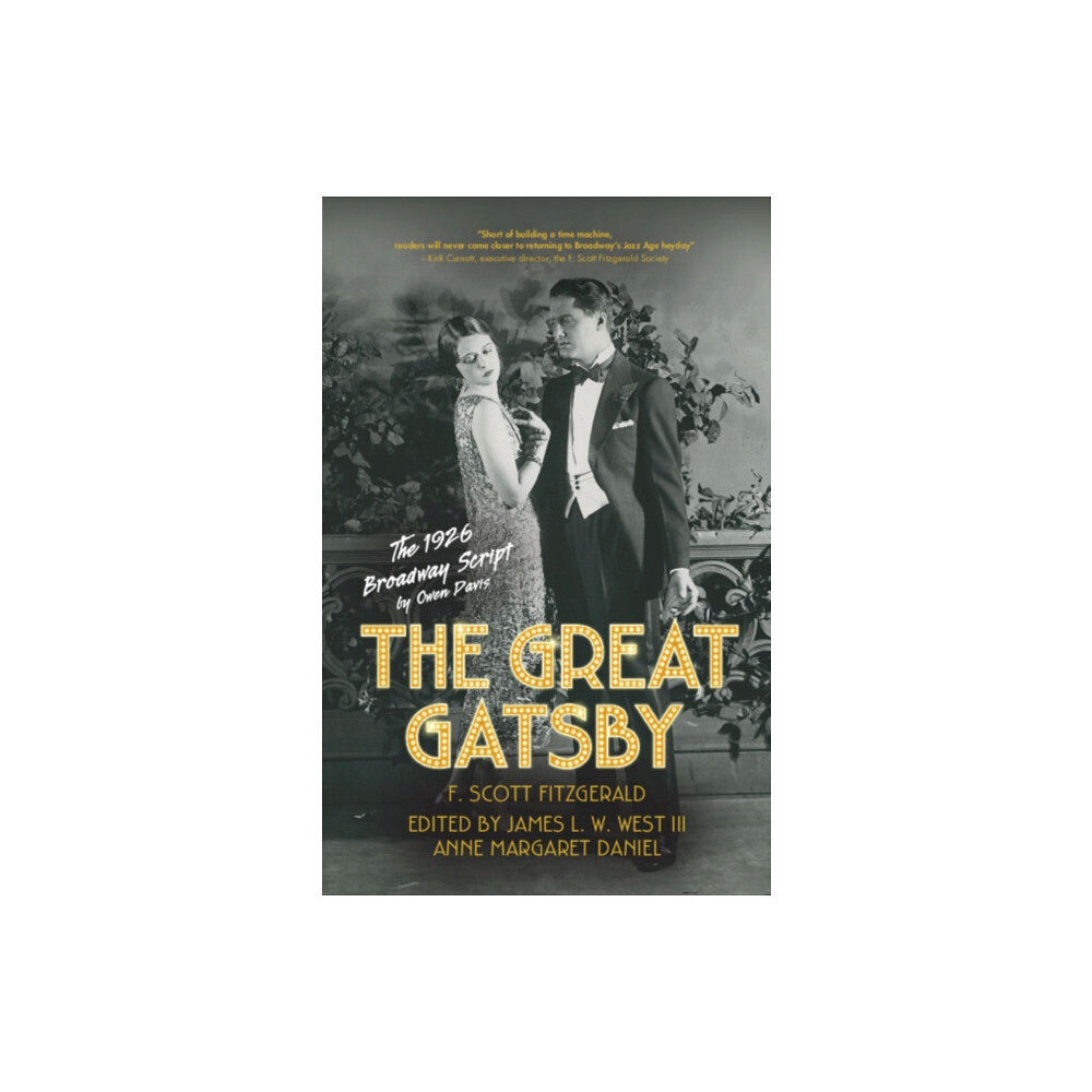 Cambridge University Press The Great Gatsby: The 1926 Broadway Script (inbunden, eng)