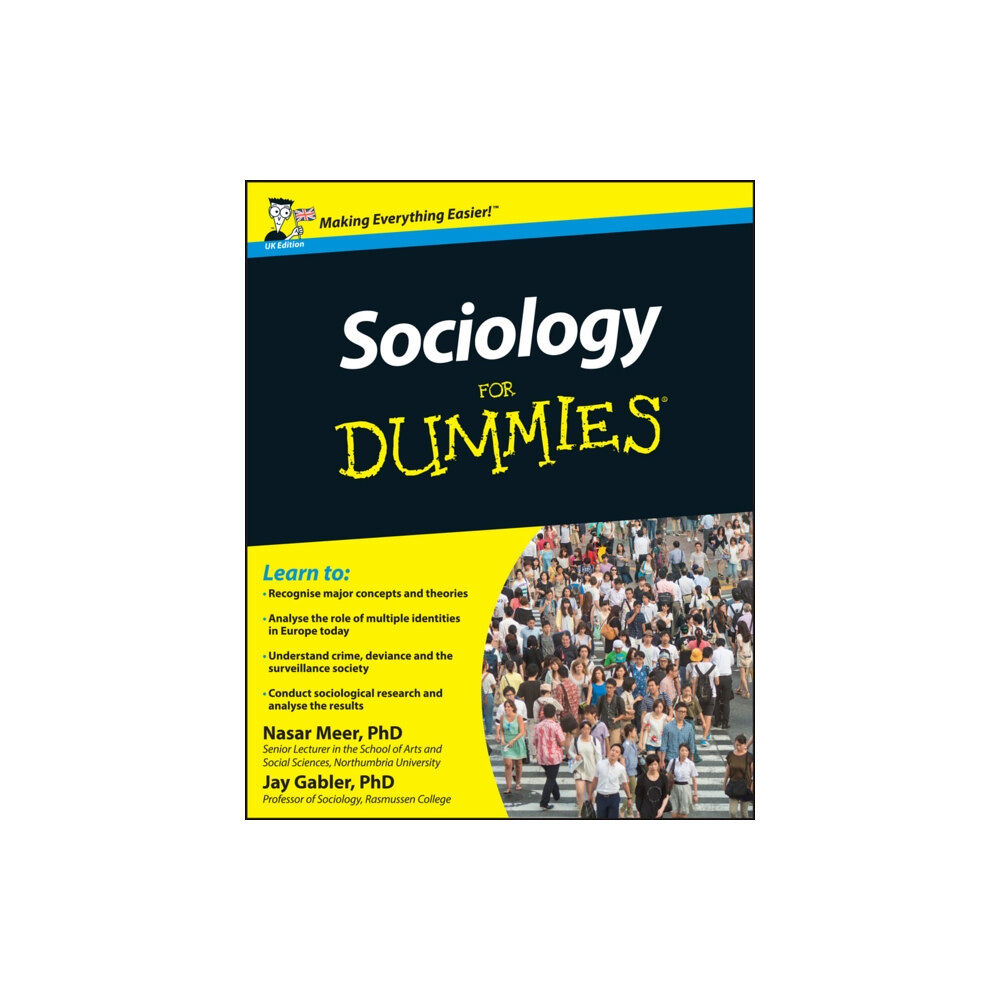 John Wiley & Sons Inc Sociology For Dummies, UK Edition (häftad, eng)
