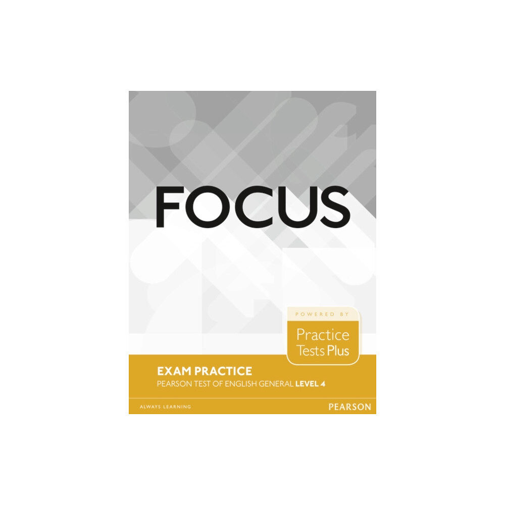 Pearson Education Limited Focus Exam Practice: Pearson Tests of English General Level 4(C1) (häftad, eng)