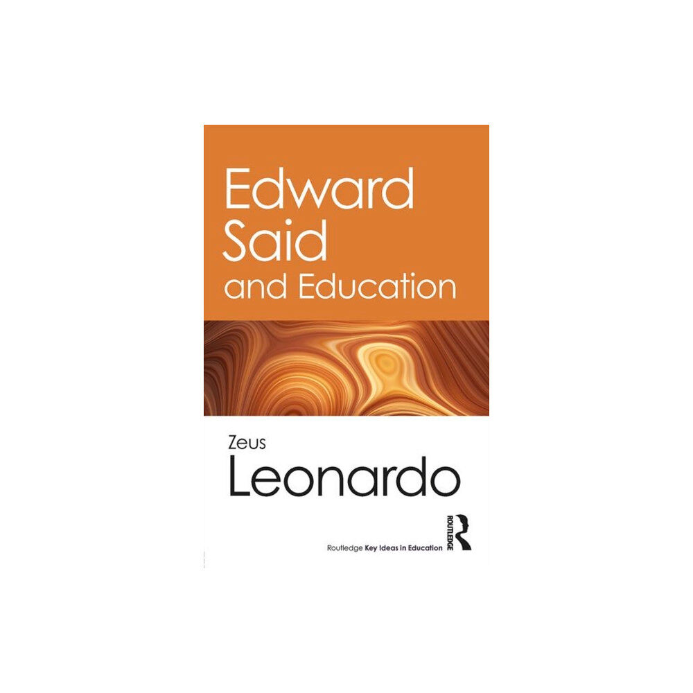 Taylor & francis ltd Edward Said and Education (häftad, eng)