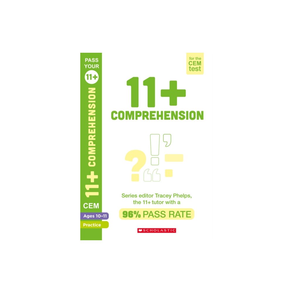 Scholastic 11+ English Comprehension Practice and Assessment for the CEM Test Ages 10-11 (häftad, eng)