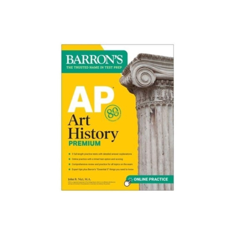 Kaplan Publishing AP Art History Premium, Sixth Edition: Prep Book with 5 Practice Tests + Comprehensive Review + Online Practice (häftad,...