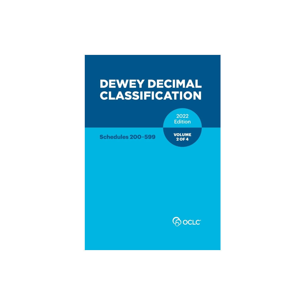 OCLC Dewey Decimal Classification, 2022 (Schedules 200-599) (Volume 2 of 4) (häftad, eng)