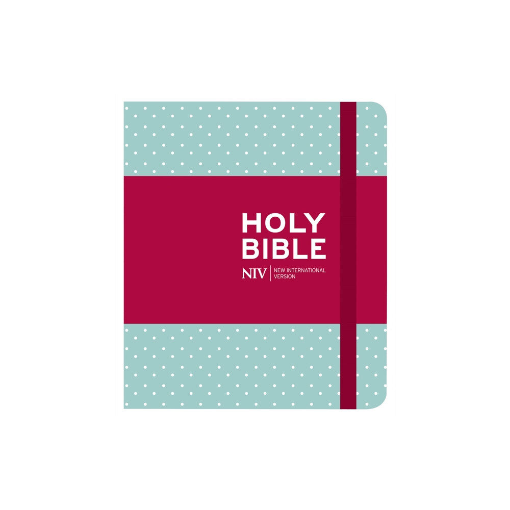 John Murray Press NIV Journalling Mint Polka Dot Cloth Bible (inbunden, eng)