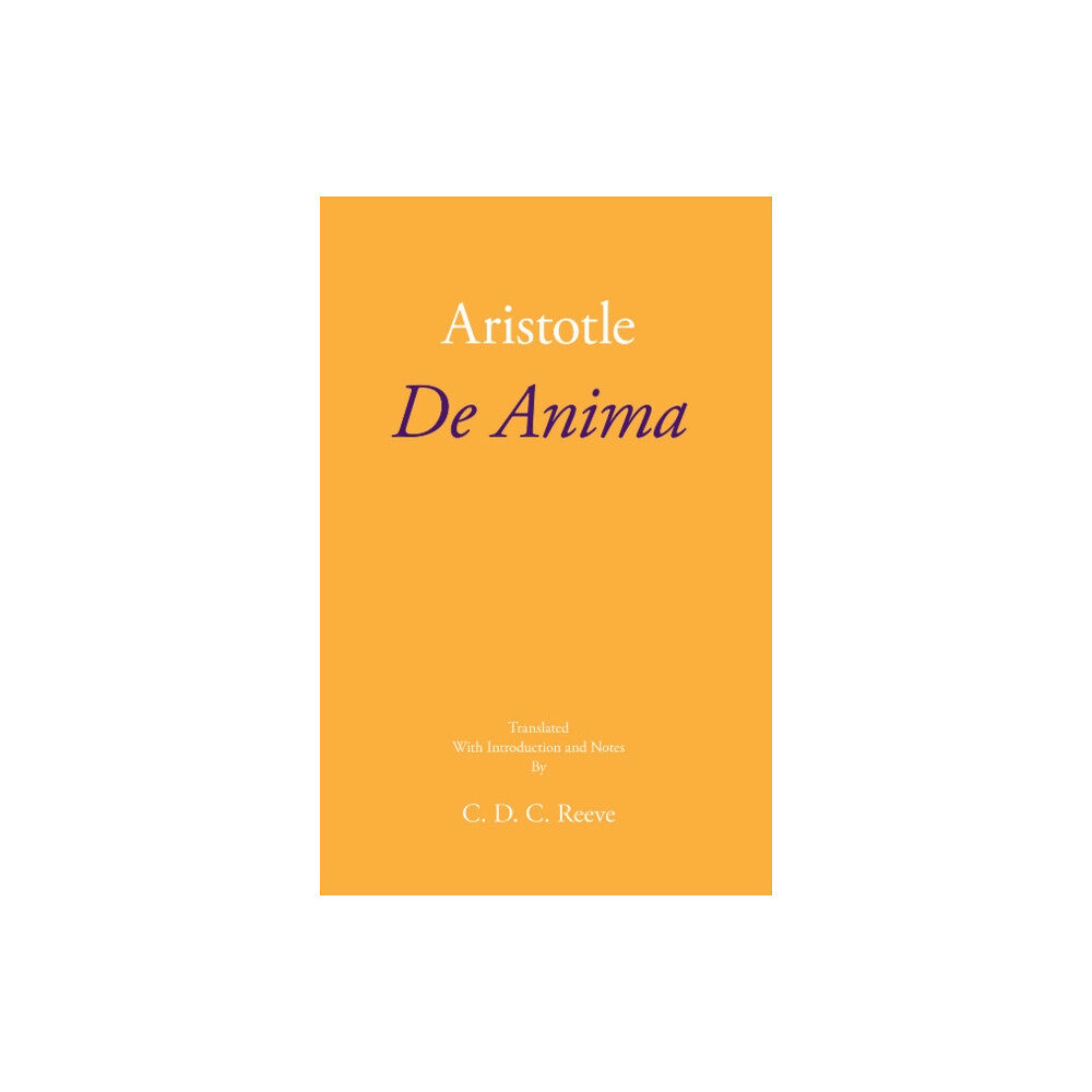 Hackett Publishing Co, Inc De Anima (häftad, eng)