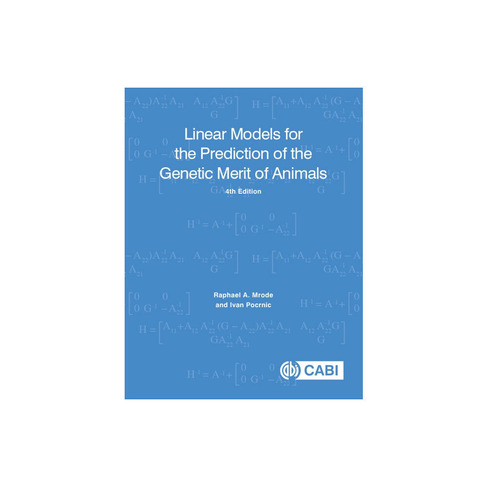 CABI Publishing Linear Models for the Prediction of the Genetic Merit of Animals (häftad, eng)