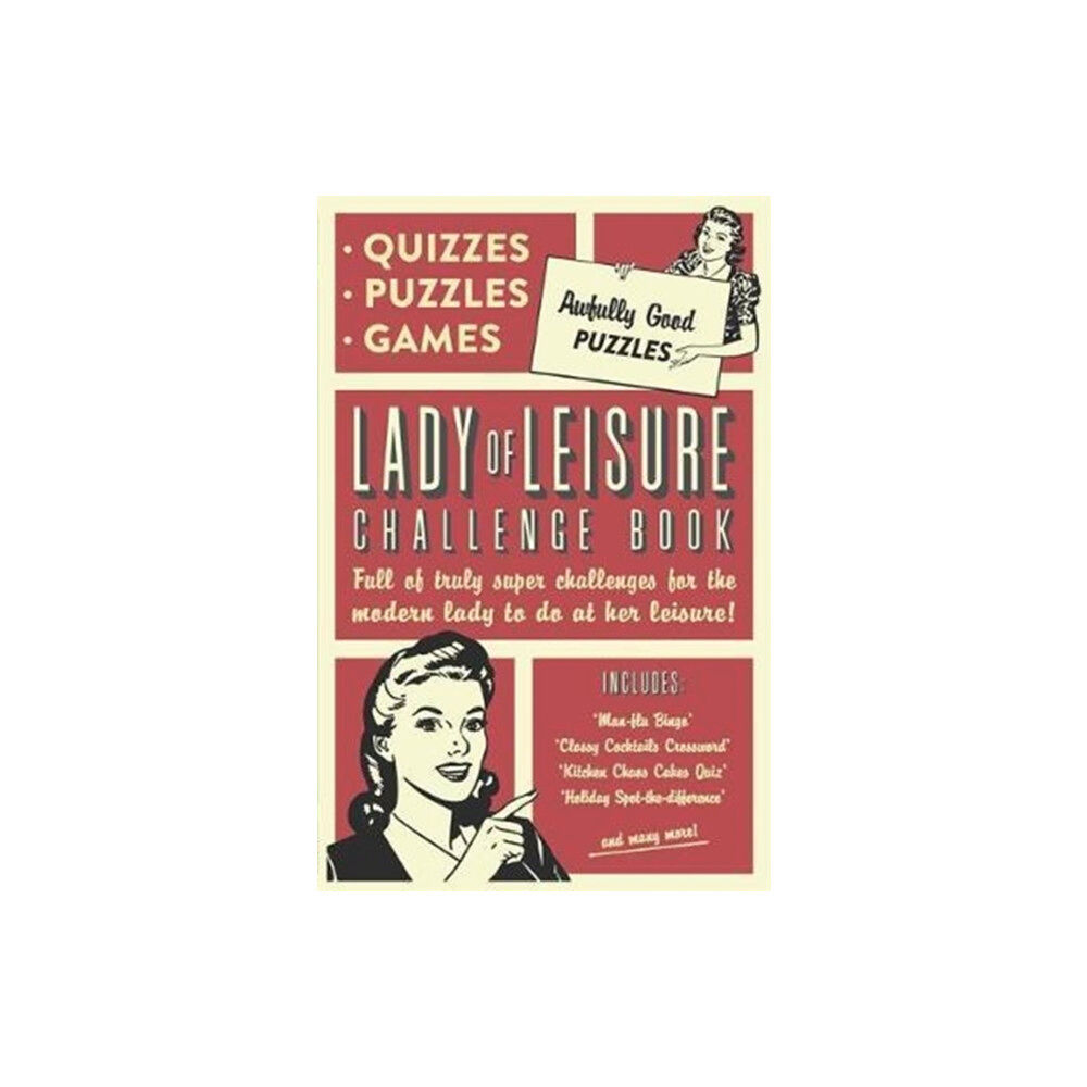 Bonnier Books Ltd Lady of Leisure: Awfully Good Puzzles, Quizzes and Games (häftad, eng)