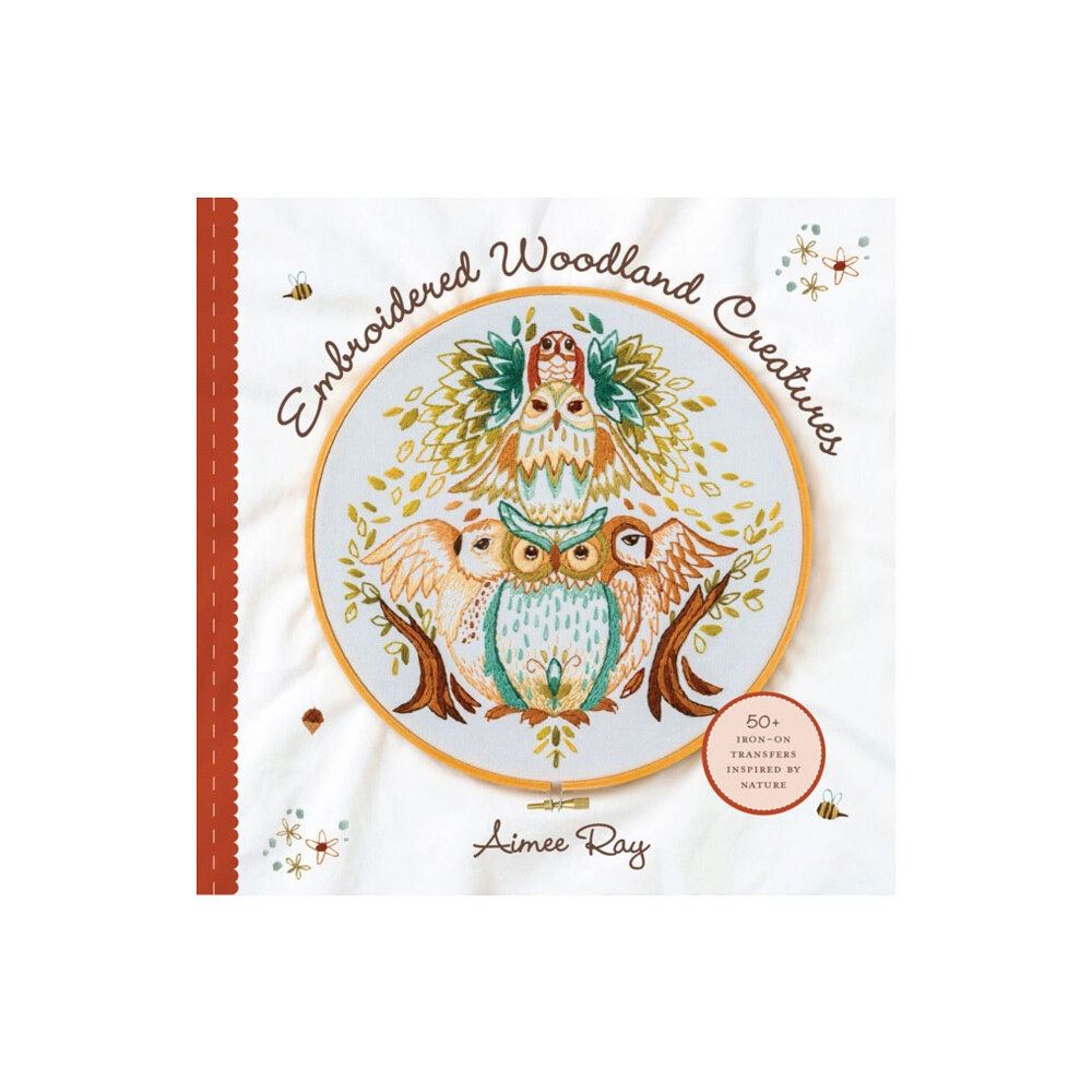 Union Square & Co. Embroidered Woodland Creatures (bok, spiral, eng)