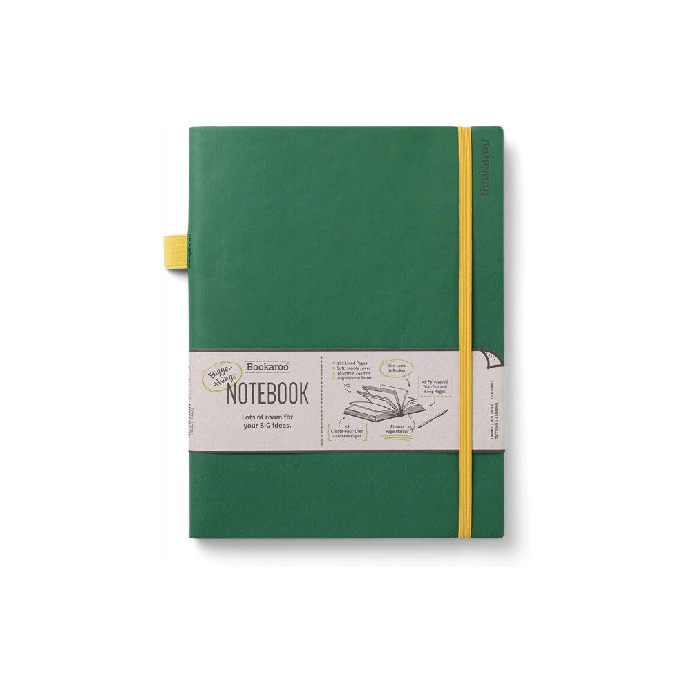 That Company Called If Bookaroo Bigger Things Notebook Journal - Forest Green