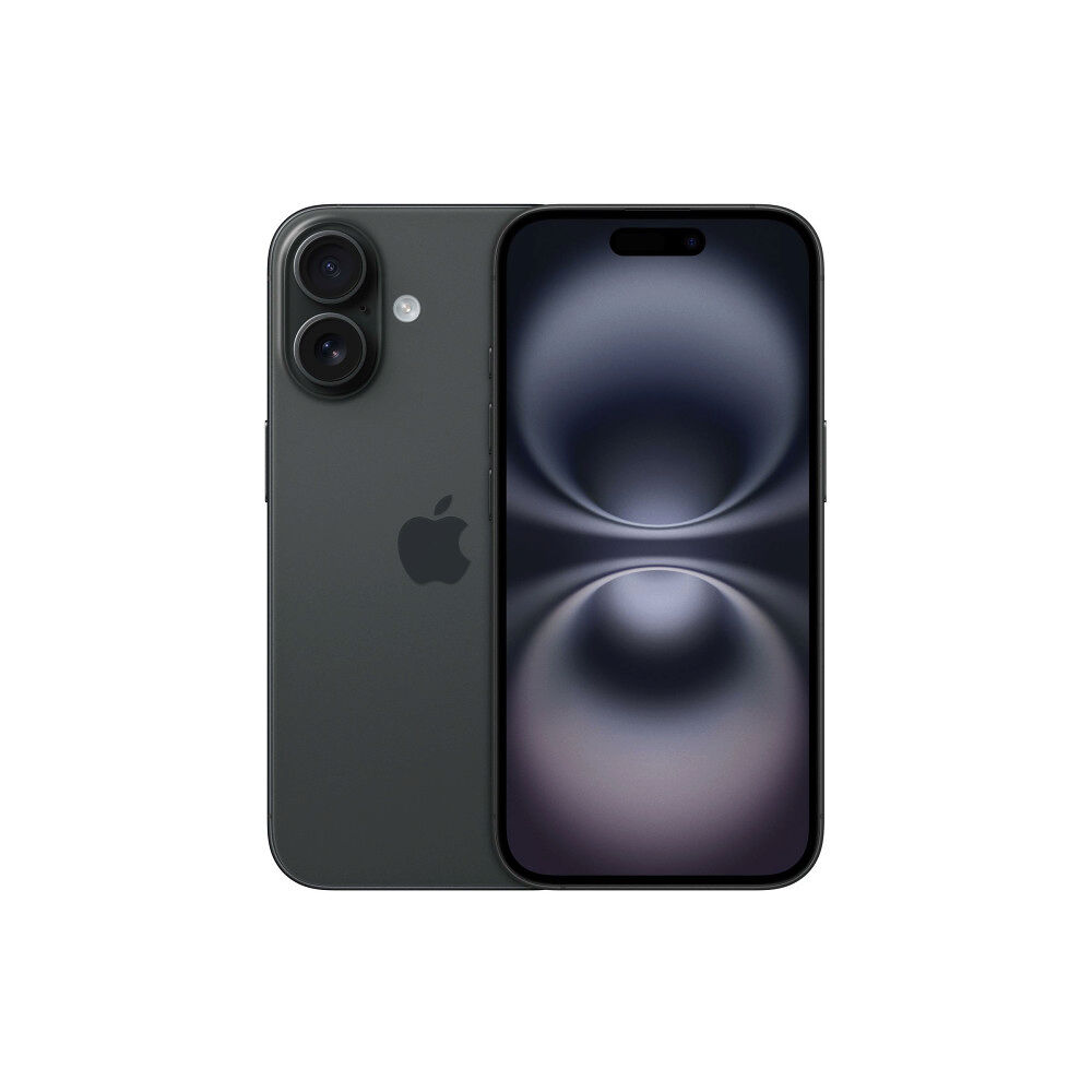 Apple Apple iPhone 16 - svart - 5G smartphone - 128 GB - GSM