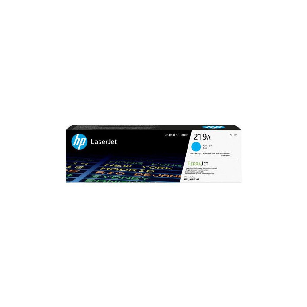 HP Toner HP W2191A 1,2K cyan