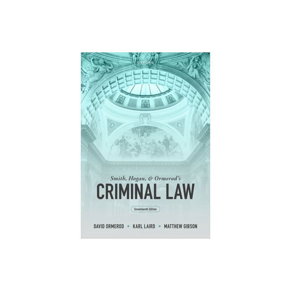 Oxford University Press Smith, Hogan, and Ormerod's Criminal Law (häftad, eng)