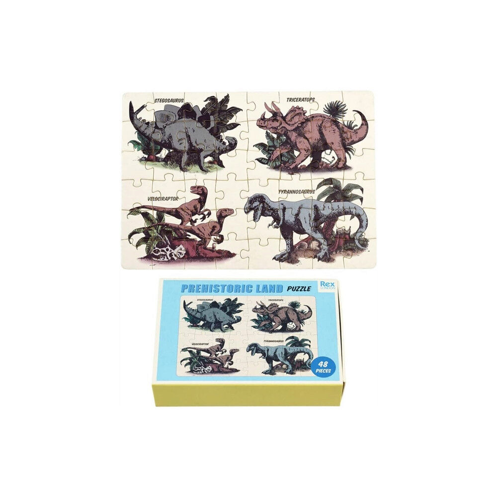 REX LONDON Matchbox jigsaw puzzle - Prehistoric Land