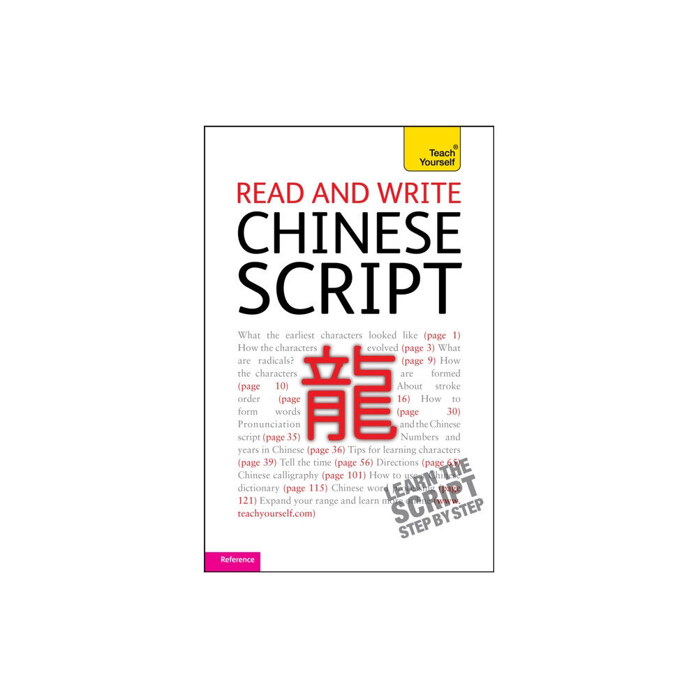 John Murray Press Read and write Chinese script: Teach Yourself (häftad, eng)