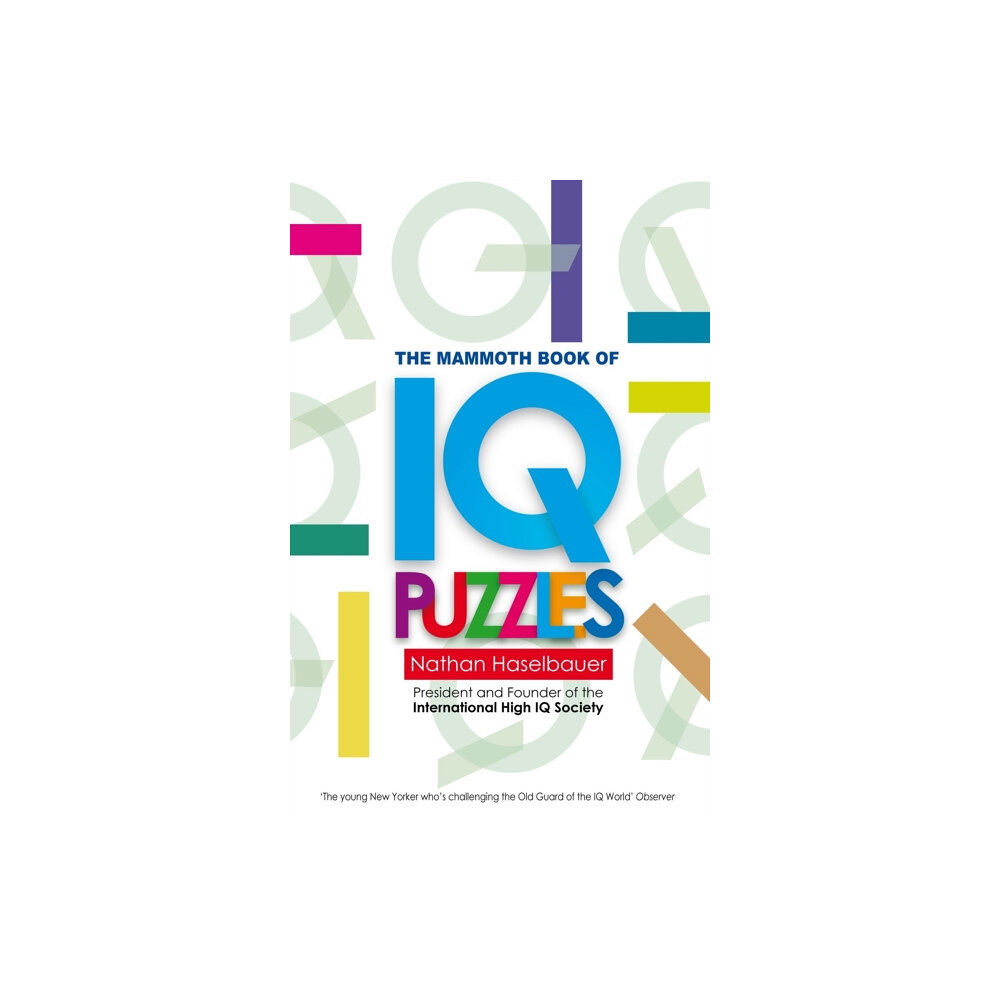 Little, Brown Book Group The Mammoth Book of New IQ Puzzles (häftad, eng)