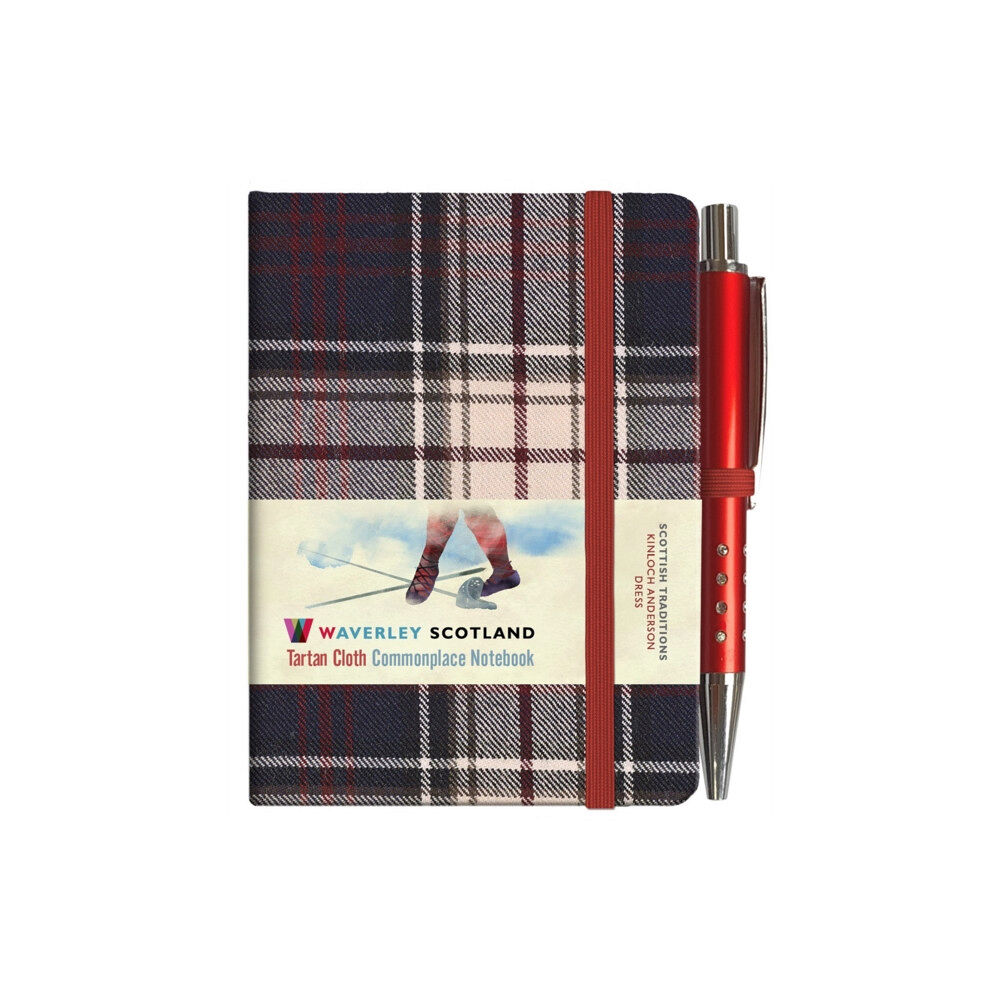 The Gresham Publishing Co. Ltd Waverley S.T. (S): Dress Mini with Pen Pocket Genuine Tartan Cloth Commonplace Notebook (inbunden, eng)