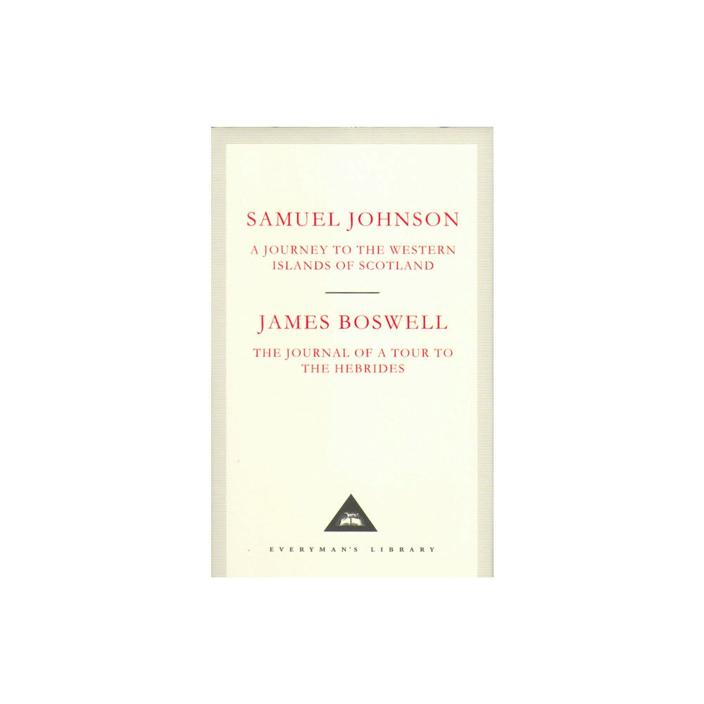 Everyman A Journey to the Western Islands of Scotland & The Journal of a Tour to the Hebrides (inbunden, eng)