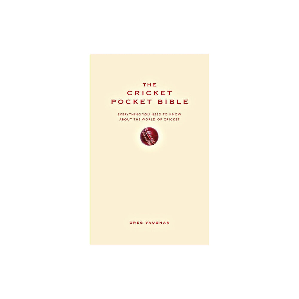 Hodder & Stoughton The Cricket Pocket Bible (inbunden, eng)