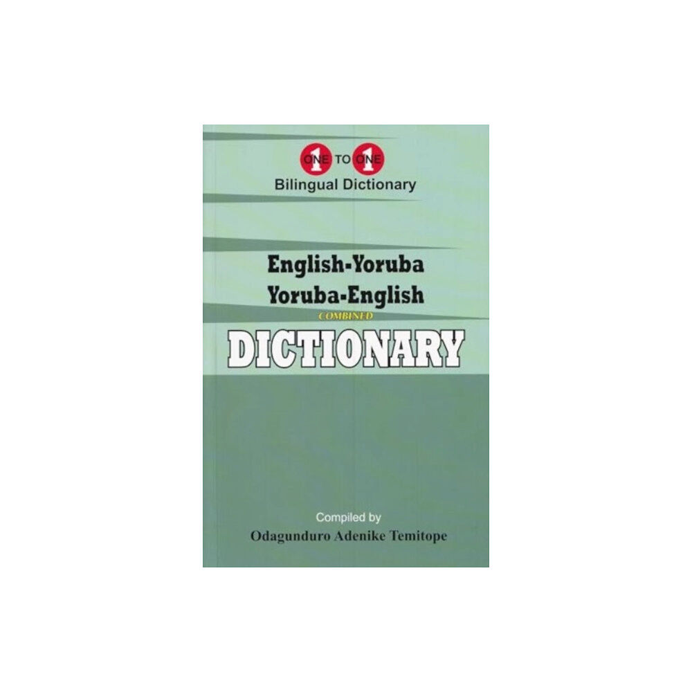 IBS Books English-Yoruba & Yoruba-English One-to-One Dictionary (häftad, eng)