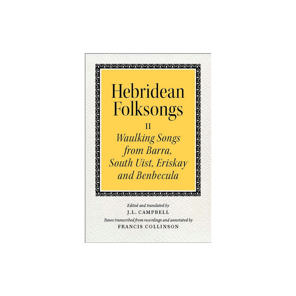 Birlinn General Hebridean Folksongs (häftad, eng)