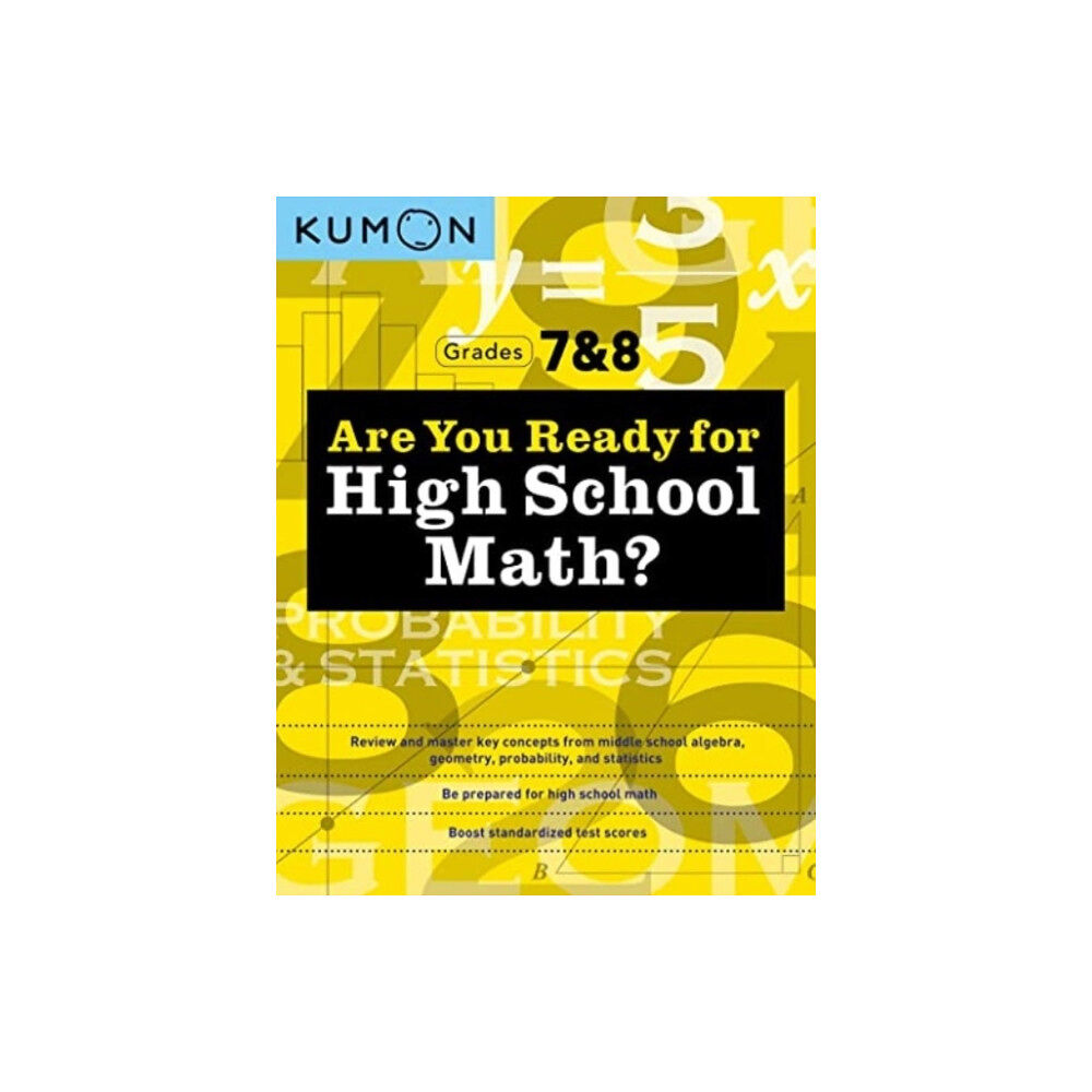 Kumon Publishing North America, Inc Kumon Are You Ready for High School Math? (häftad, eng)