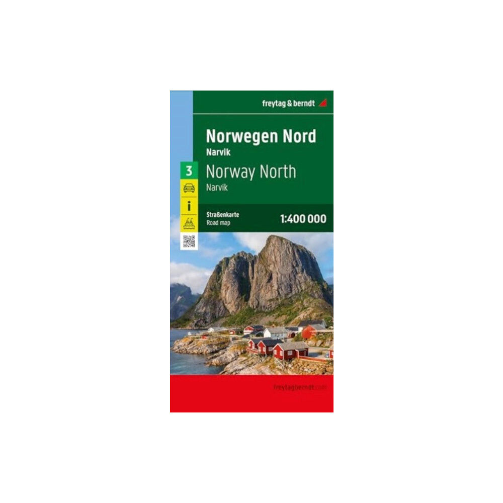 Freytag-Berndt Norway North - Road Map