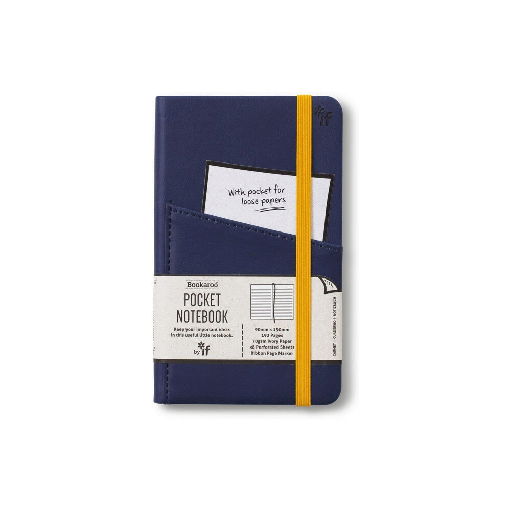 That Company Called If Bookaroo Pocket Notebook (A6) Journal - Navy