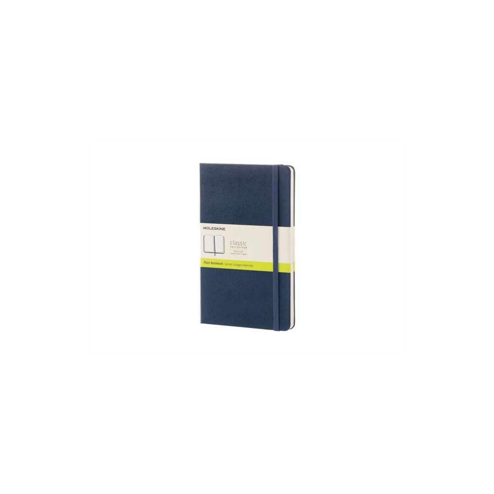 Moleskine Moleskine Sapphire Blue Large Plain Notebook Hard