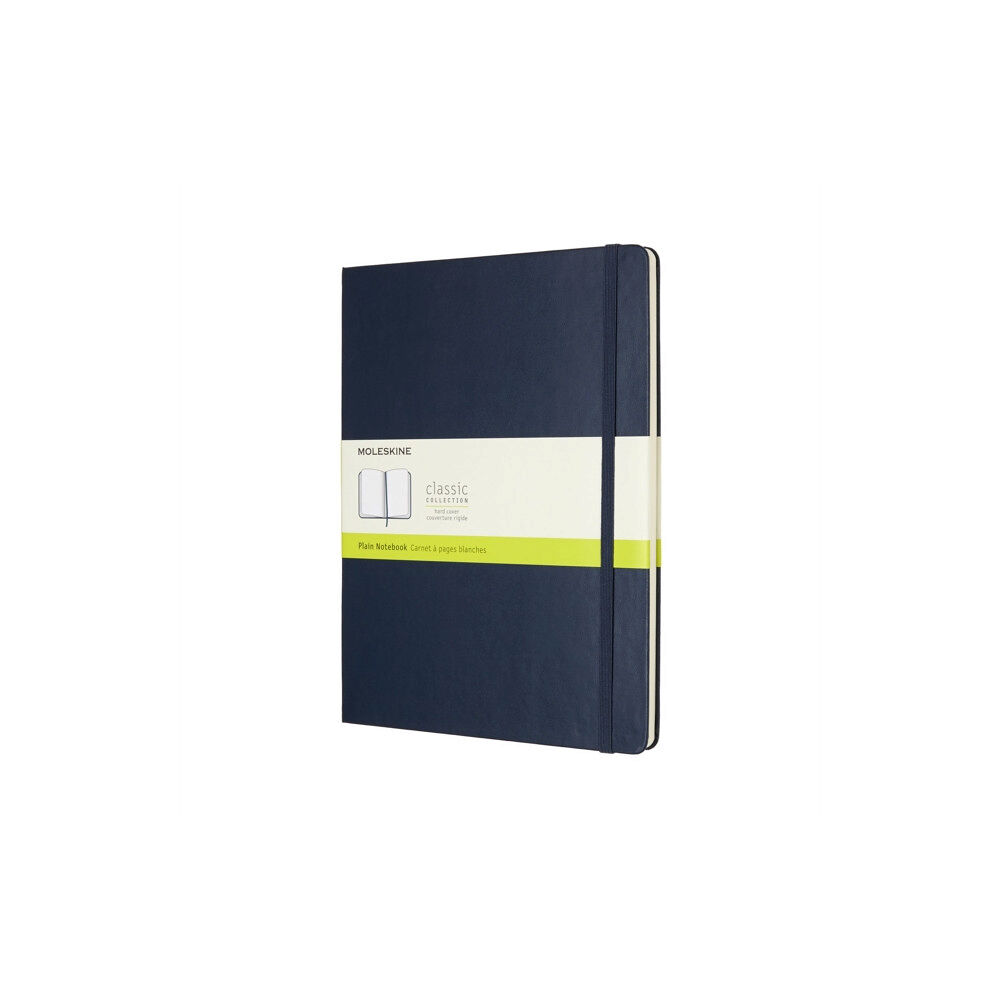 Moleskine Moleskine Sapphire Blue Extra Large Plain Notebook Hard