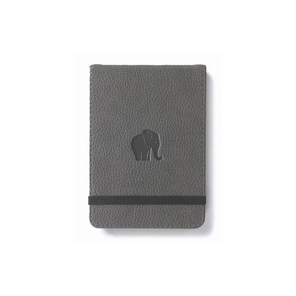 DINGBATS Dingbats A6+ Wildlife Grey Elephant Reporter Notebook - Plain