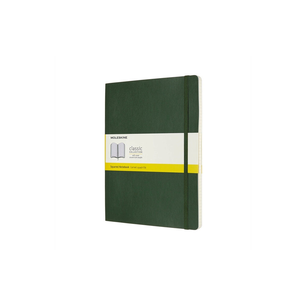 Moleskine Moleskine Extra Large Squared Softcover Notebook: Myrtle Green
