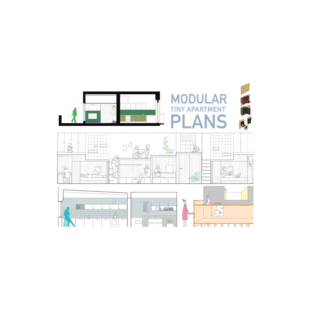 Instituto Monsa de Ediciones Modular Tiny Apartment Plans (inbunden, eng)
