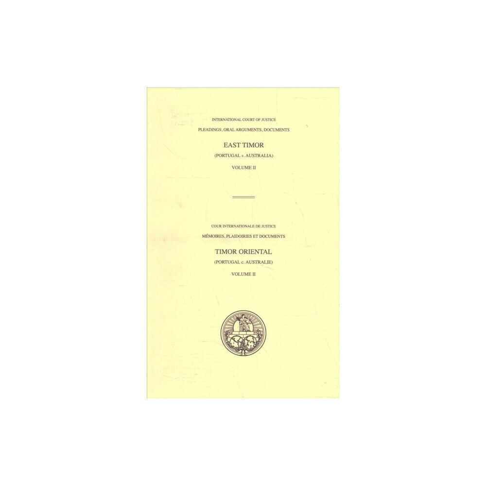 United Nations Pleadings, Oral Arguments, Documents (häftad, eng)