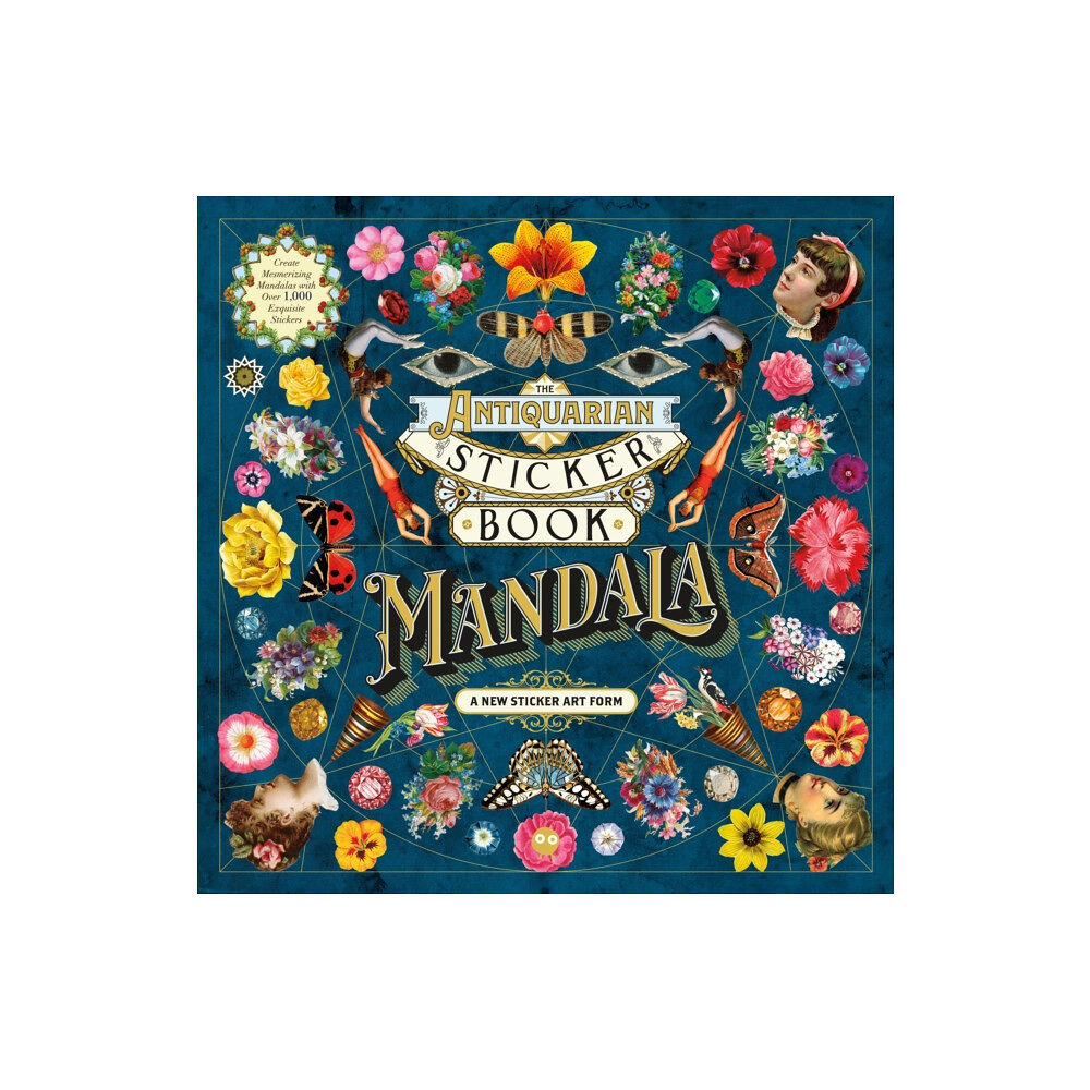 Odd Dot The Antiquarian Sticker Book: Mandala (häftad, eng)