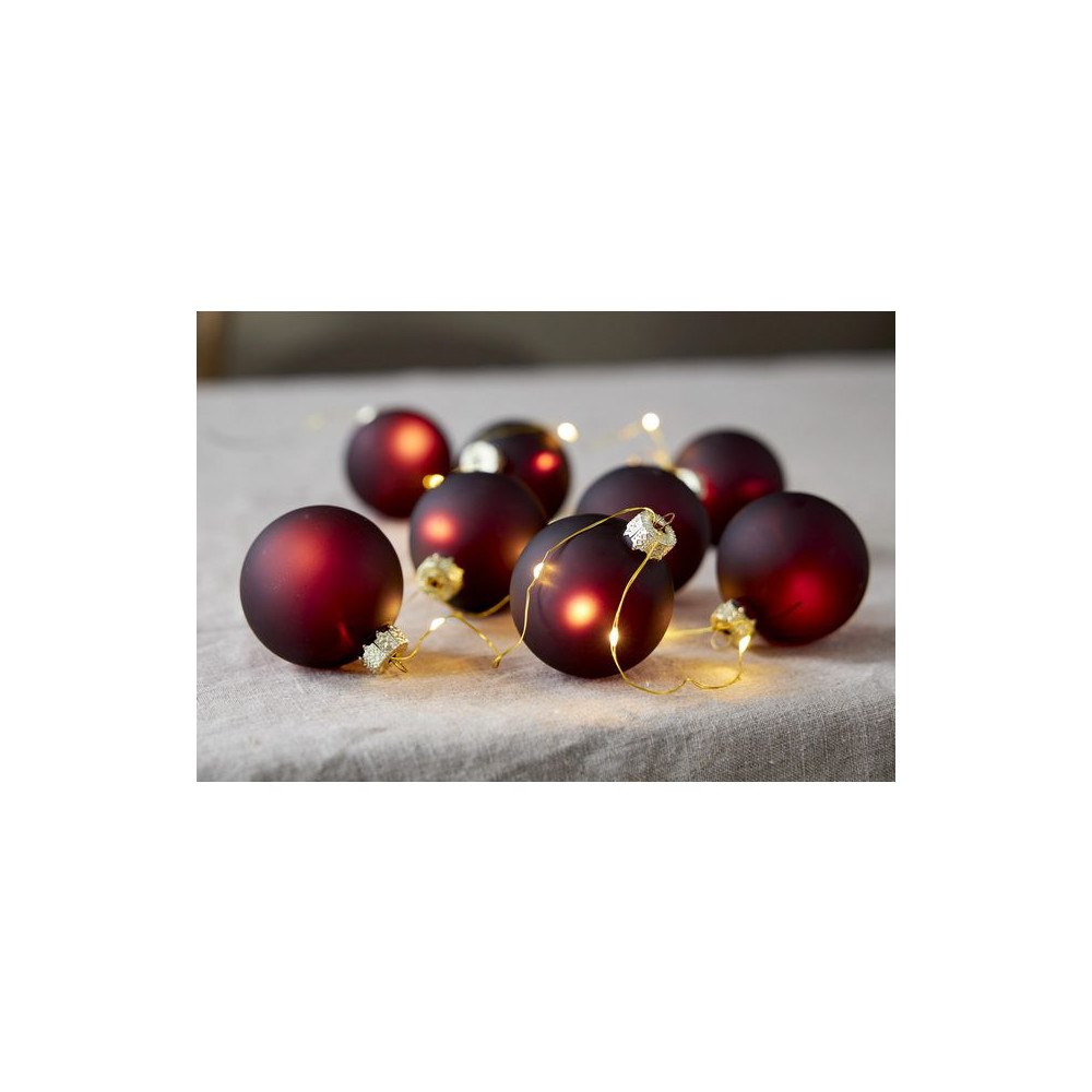 STAR TRADING Ljusslinga Bliss 160cm röd