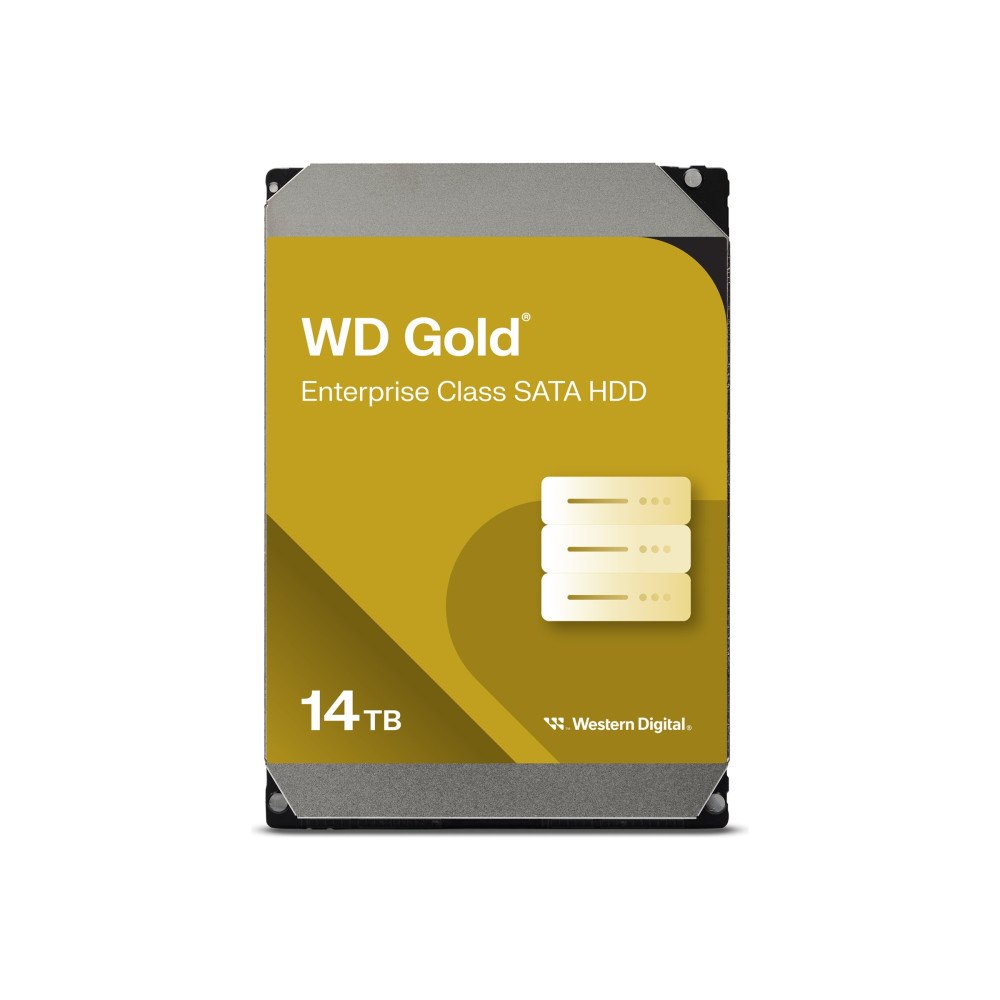 Western Digital WD Gold WD142KRYZ - hårddisk - Enterprise - 14 TB - SATA 6Gb/s